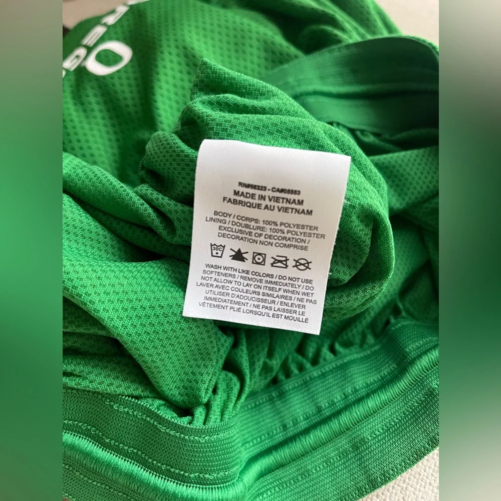 Men’s Nike College Dri-FIT Shorts Oregon Knit Mesh In Apple Green/White Size XXL